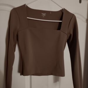 Elegant Brown Women's Top